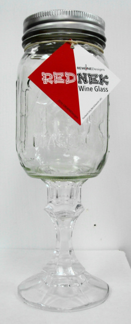 REDNECK WINE GLASS